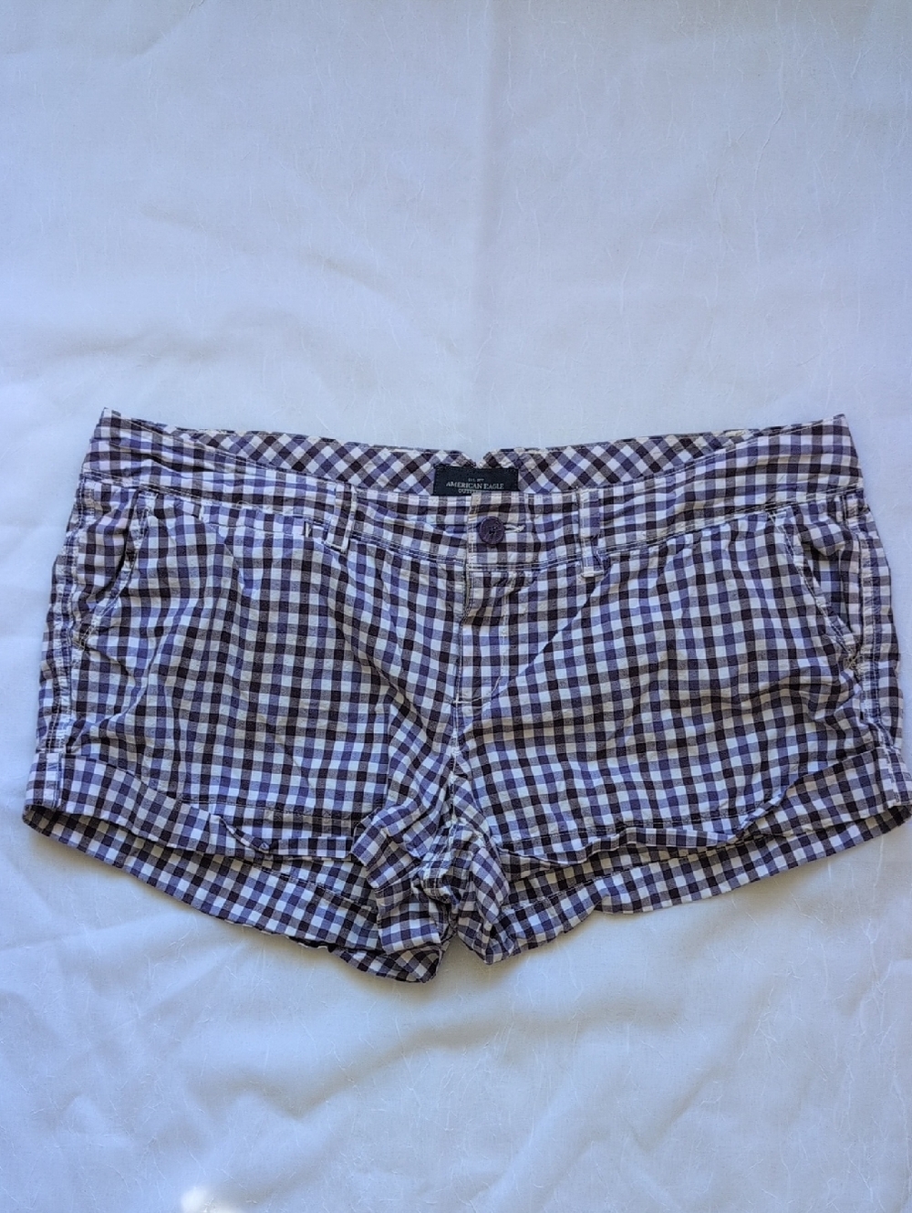 American Eagle Outfitters Gingham Plaid Shorts